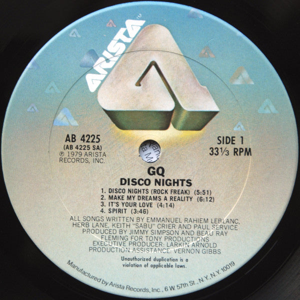 GQ - Disco Nights