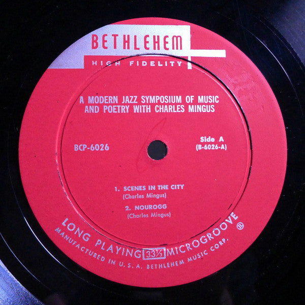 Charles Mingus - A Modern Jazz Symposium Of Music And Poetry