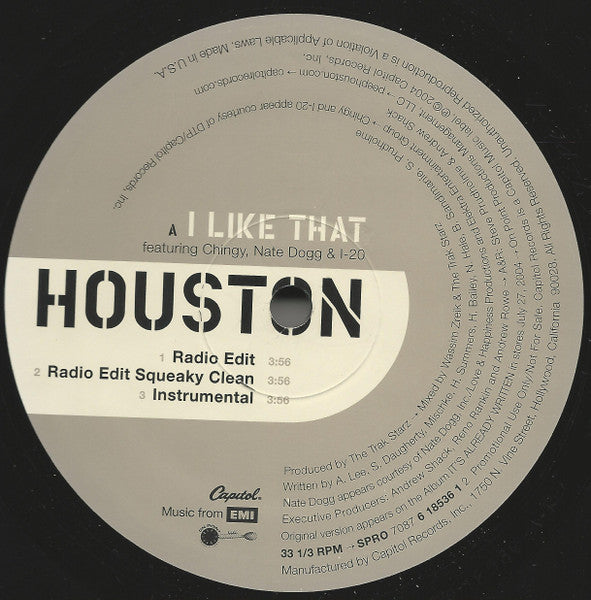 Houston (2) - I Like That