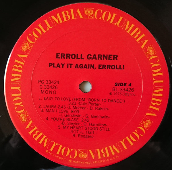 Erroll Garner - Play It Again, Erroll!