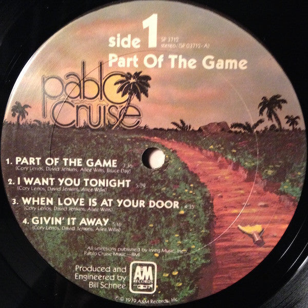 Pablo Cruise - Part Of The Game