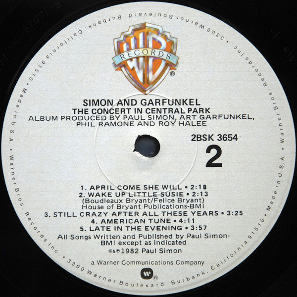 Simon & Garfunkel - The Concert In Central Park