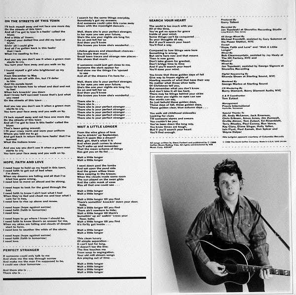 Steve Forbert - Streets Of This Town