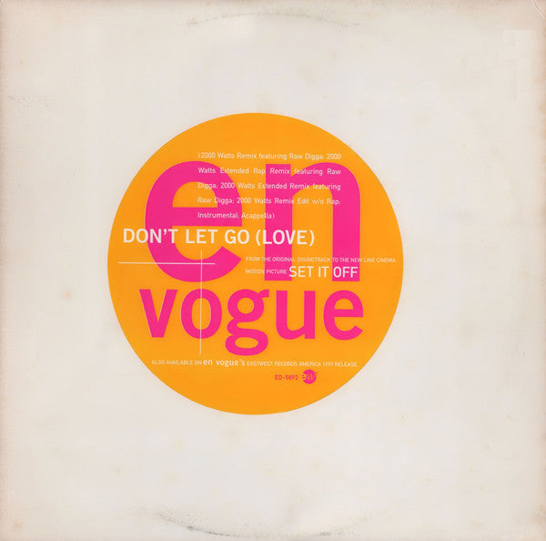 En Vogue - Don't Let Go (Love)