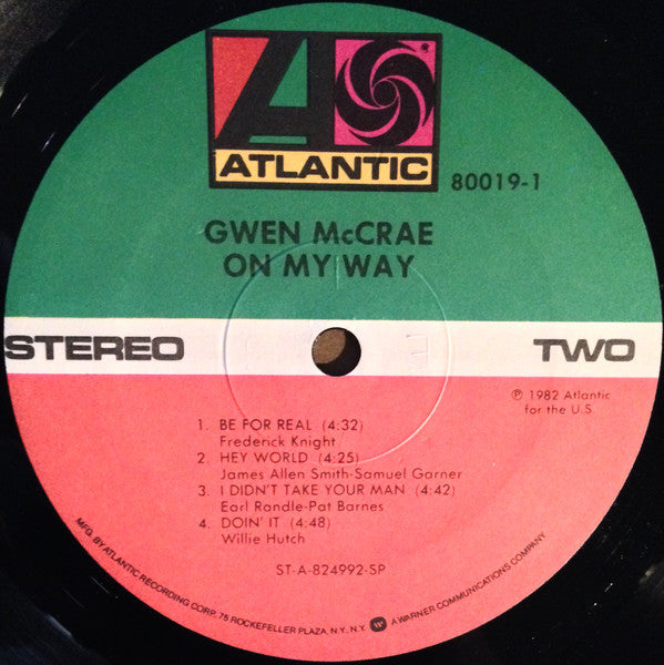 Gwen McCrae - On My Way