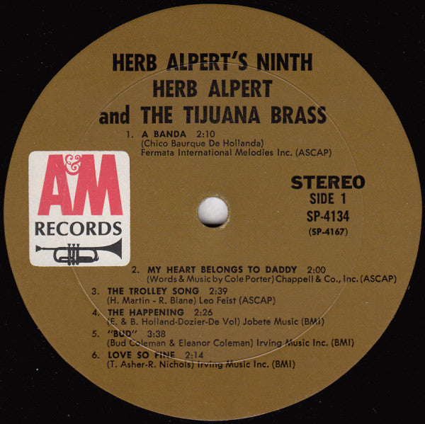 Herb Alpert & The Tijuana Brass - Herb Alpert's Ninth