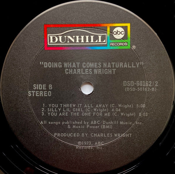 Charles Wright - Doing What Comes Naturally