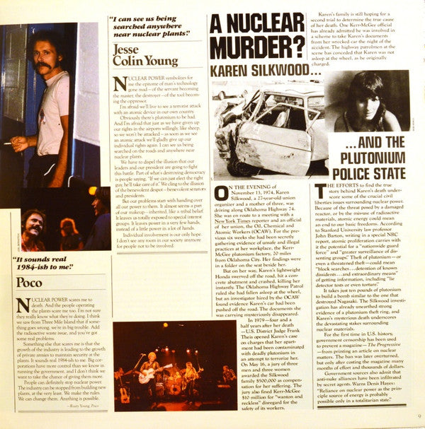 Various - No Nukes - From The Muse Concerts For A Non-Nuclear Future - Madison Square Garden - September 19-23, 1979