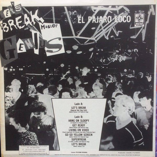 Master Genius - El Pajaro Loco = Let's Break