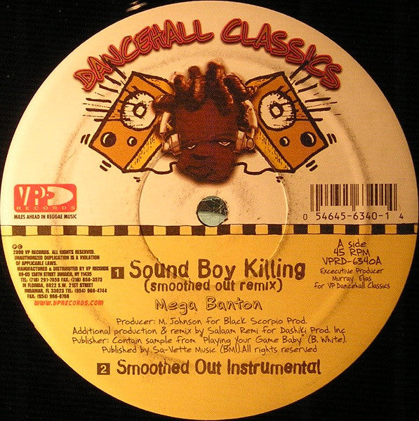 Mega Banton - Sound Boy Killing