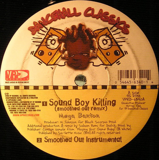 Mega Banton - Sound Boy Killing