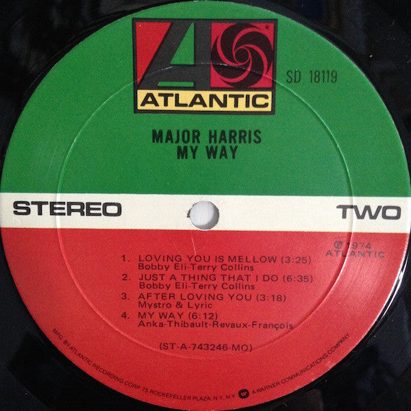 Major Harris - My Way