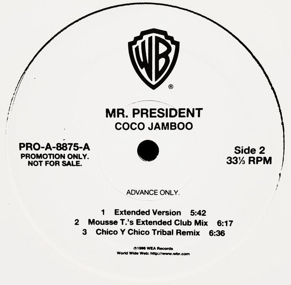 Mr. President - Coco Jamboo