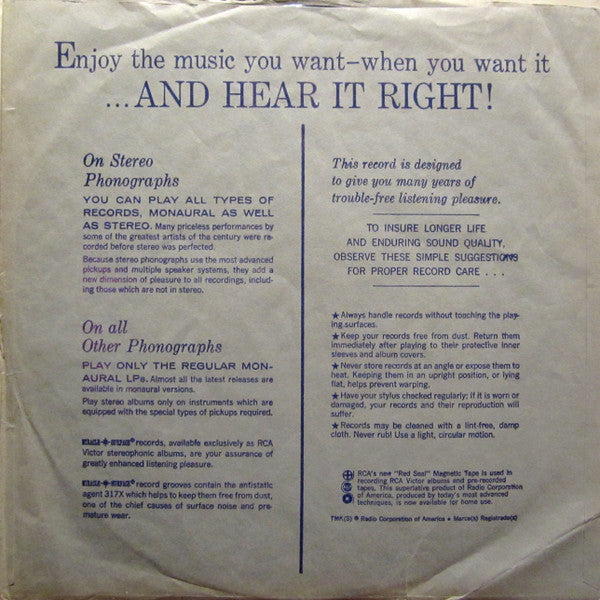Various - Bye Bye Birdie (An Original Soundtrack Recording)