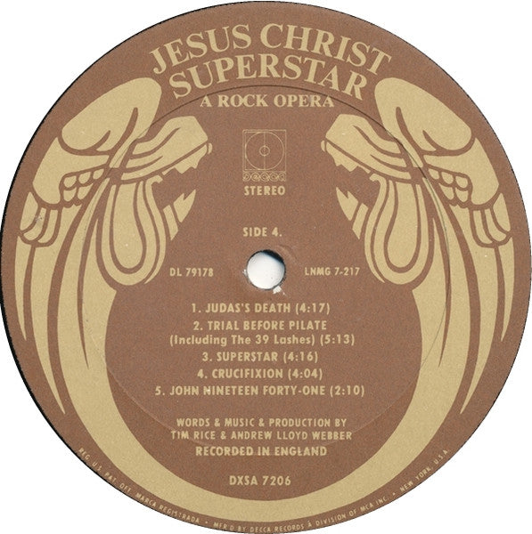 Andrew Lloyd Webber And Tim Rice - Jesus Christ Superstar