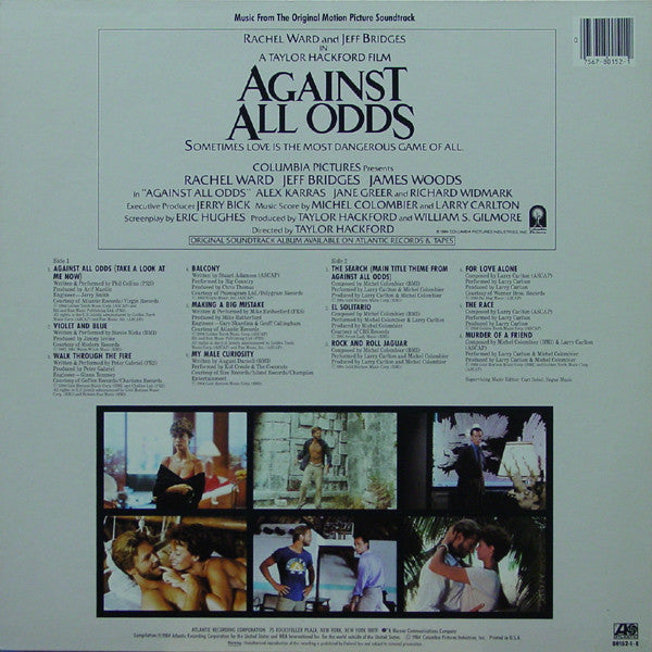 Various - Against All Odds (Music From The Original Motion Picture Soundtrack)