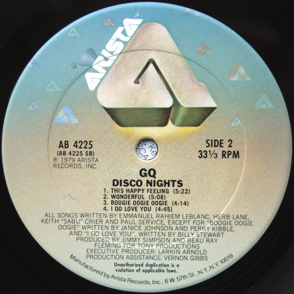 GQ - Disco Nights