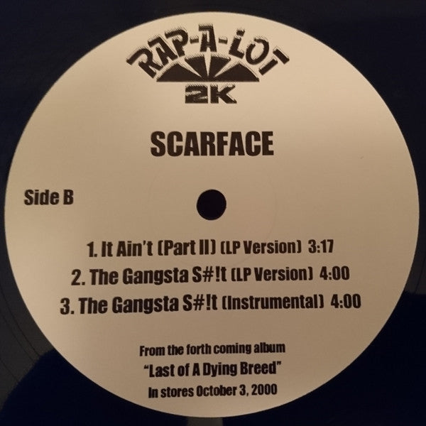 Scarface (3) - It Ain't Part II
