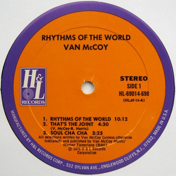 Van McCoy - Rhythms Of The World