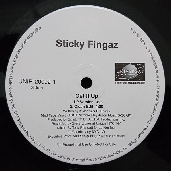 Sticky Fingaz - Get It Up
