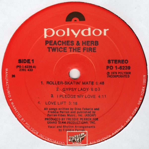 Peaches & Herb - Twice The Fire