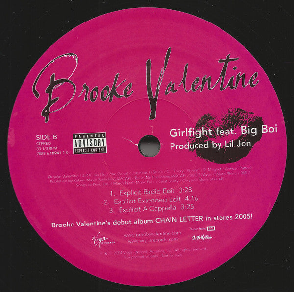 Brooke Valentine - Girlfight