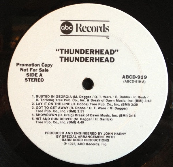 Thunderhead (5) - Thunderhead