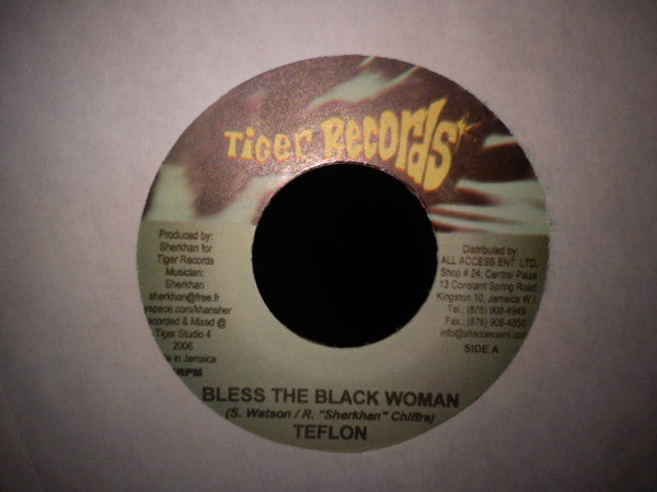 Teflon (3) - Bless The Black Woman / Lost In Extasy