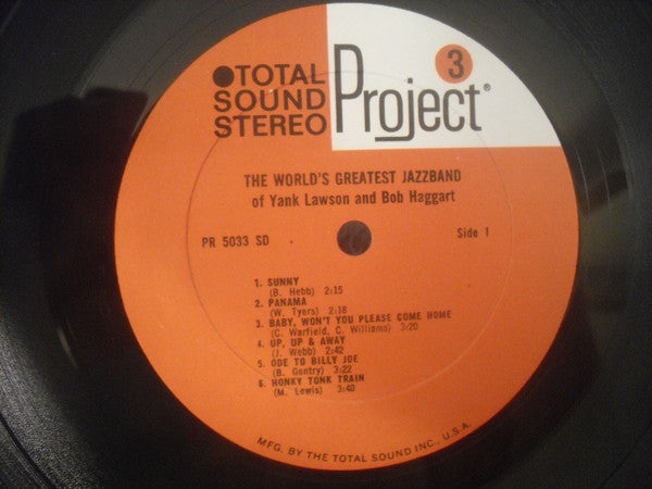 The World's Greatest Jazzband Of Yank Lawson And Bob Haggart