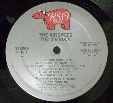 The Kingbees - The Big Rock