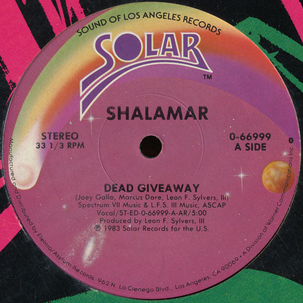Shalamar - Dead Giveaway