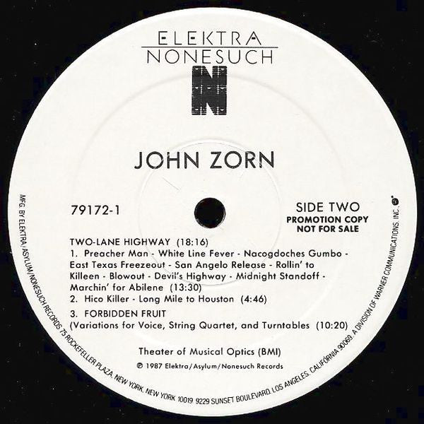 John Zorn - Spillane