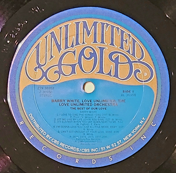 Barry White - The Best Of Our Love