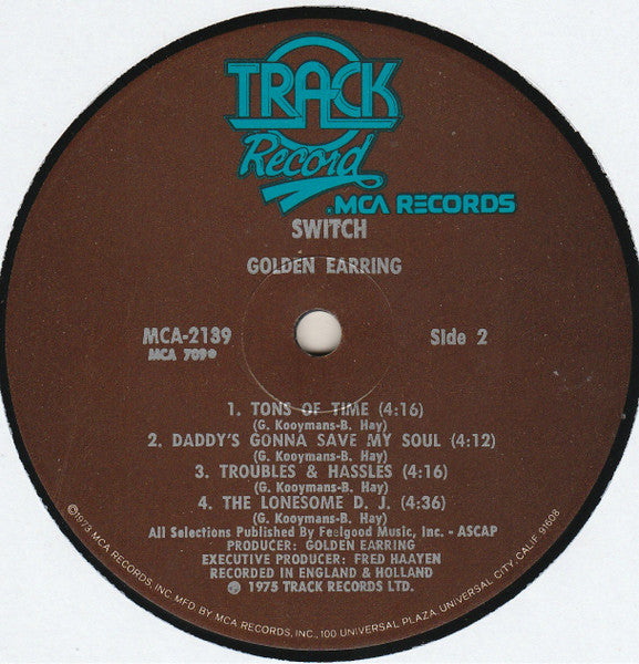Golden Earring - Switch