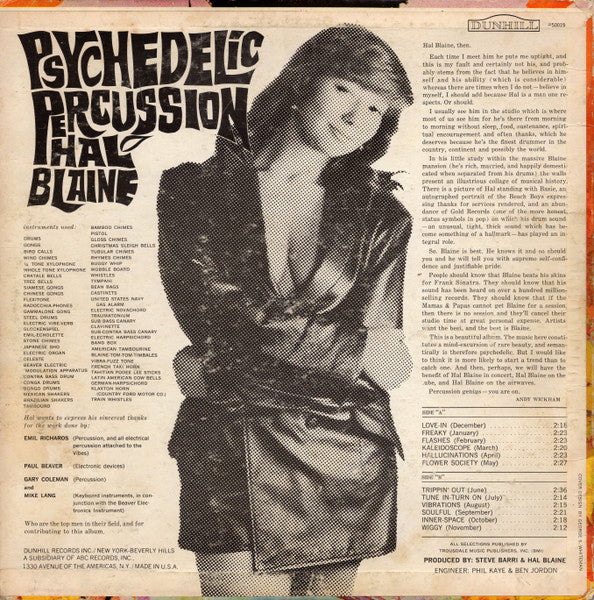 Hal Blaine - Psychedelic Percussion