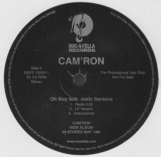 Cam'ron - Oh Boy / The Roc (Just Fire)