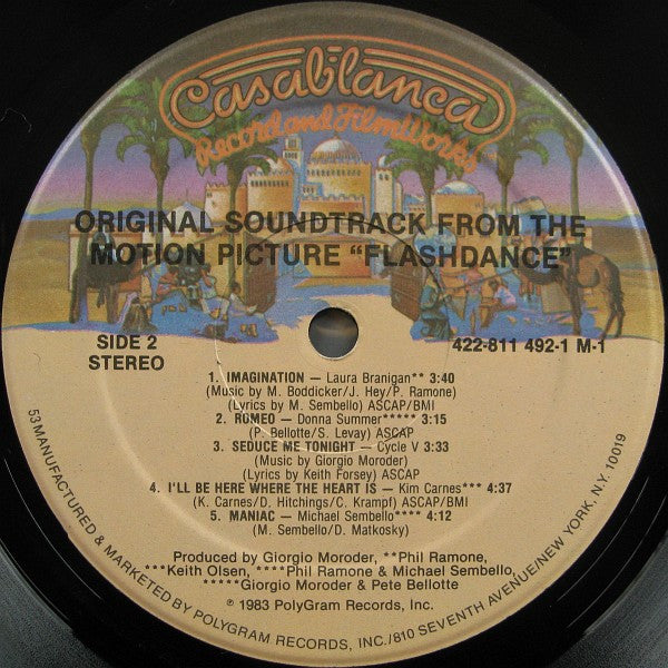 Various - Flashdance (Original Soundtrack From The Motion Picture)