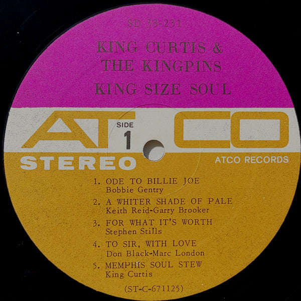 King Curtis & The Kingpins - King Size Soul