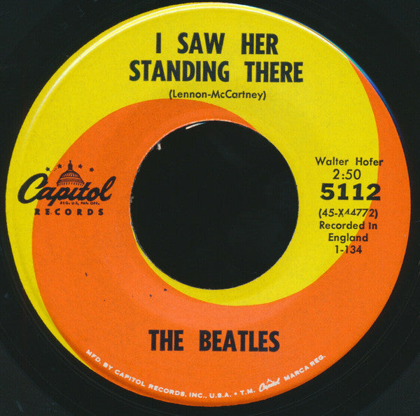 The Beatles - I Want To Hold Your Hand / I Saw Her Standing There