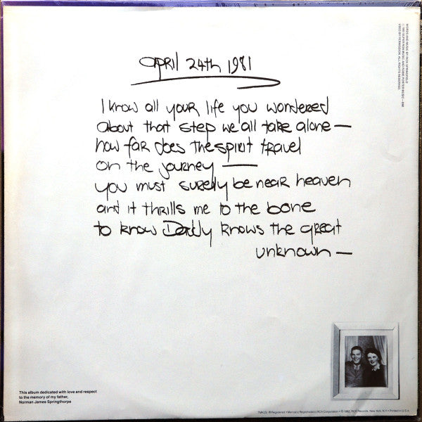 Rick Springfield - Success Hasn't Spoiled Me Yet