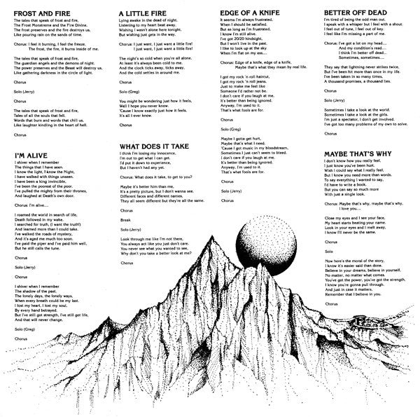 Cirith Ungol - Frost And Fire