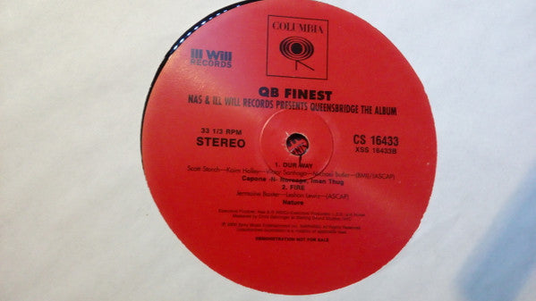 QB Finest - Nas & Ill Will Records Presents Queensbridge The Album (A Cappella)