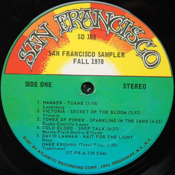 Various - San Francisco Sampler - Fall 1970