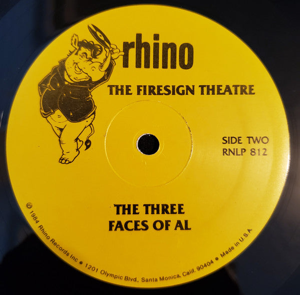The Firesign Theatre - Nick Danger: The Three Faces Of Al