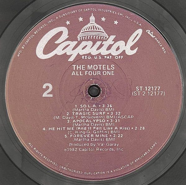 The Motels - All Four One