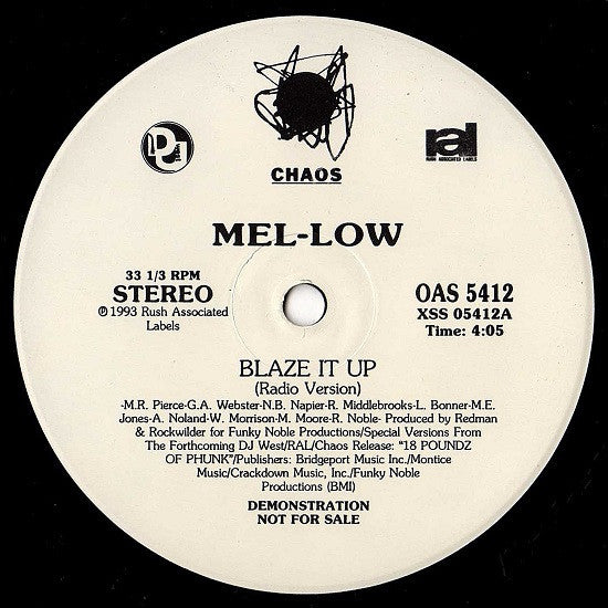 Mel-Low - Blaze It Up