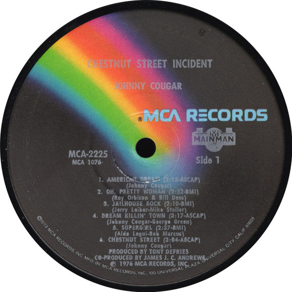 John Cougar Mellencamp - Chestnut Street Incident