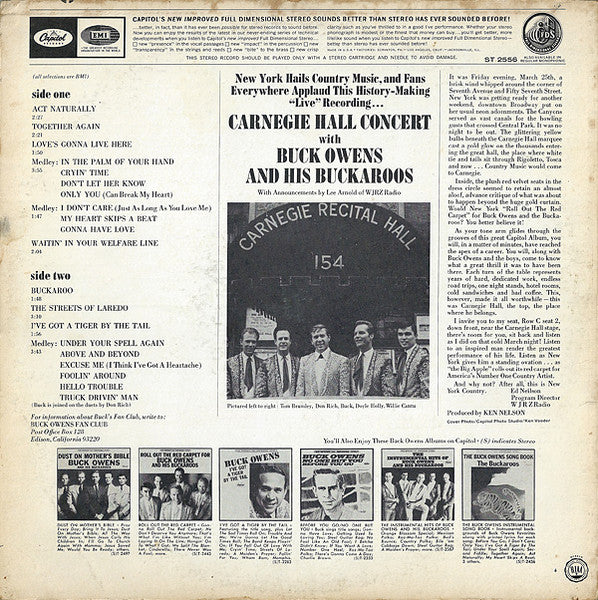 Buck Owens And His Buckaroos - Carnegie Hall Concert
