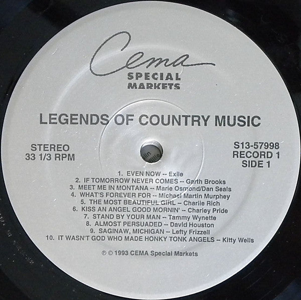 Various - Legends Of Country Music