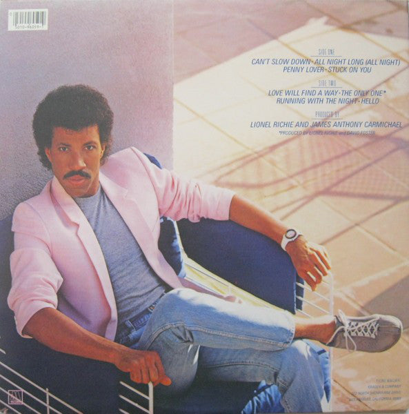 Lionel Richie - Can't Slow Down